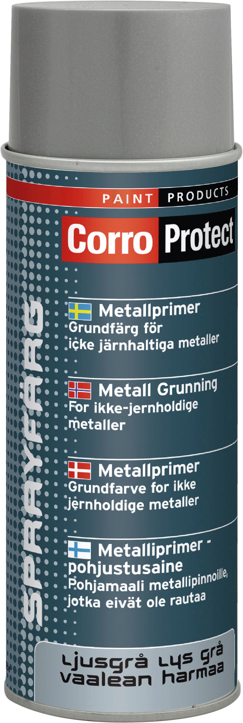 CorroProtect Metallprimer Grå spray 400ml
