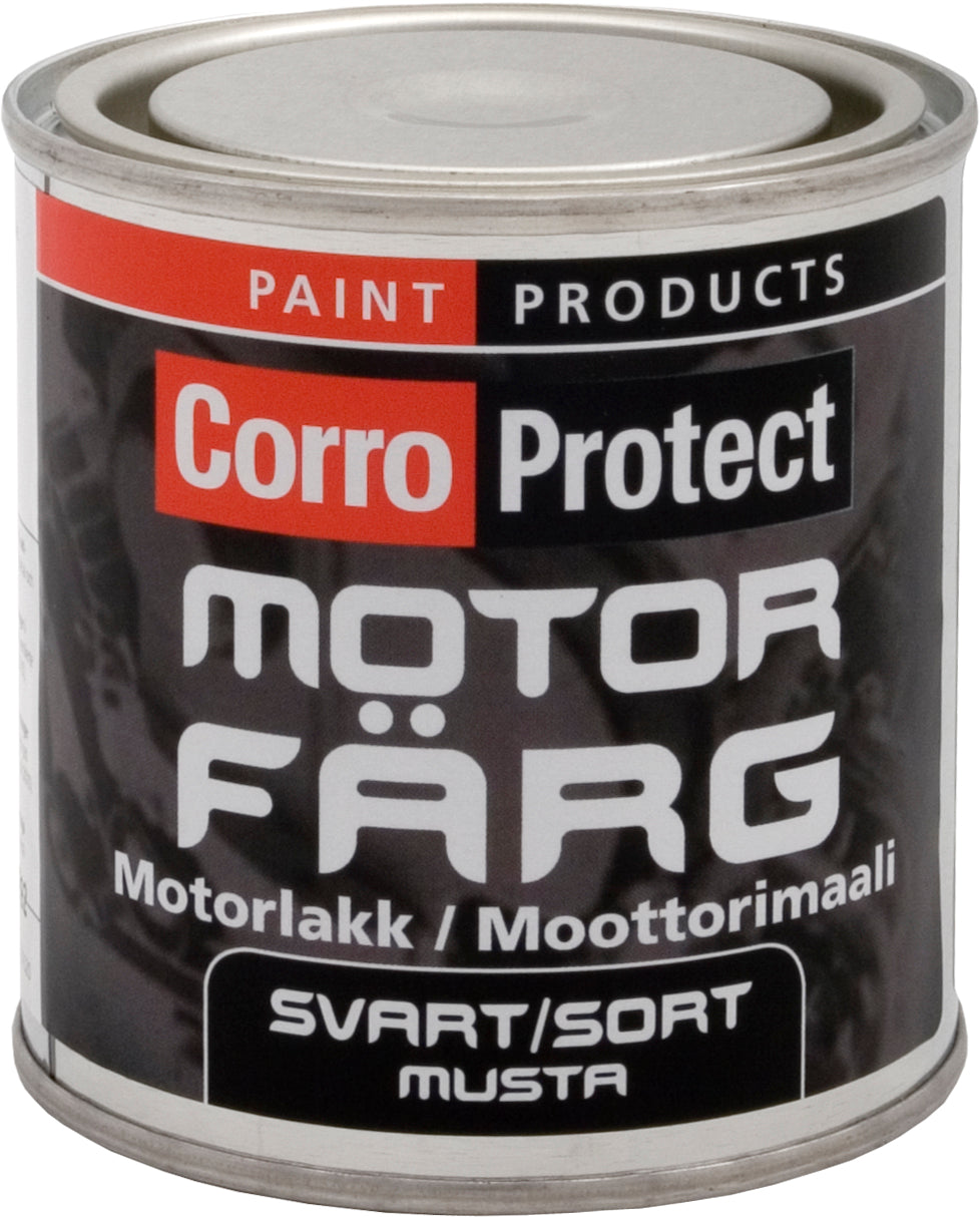 CorroProtect Motorfärg Svart 250ml
