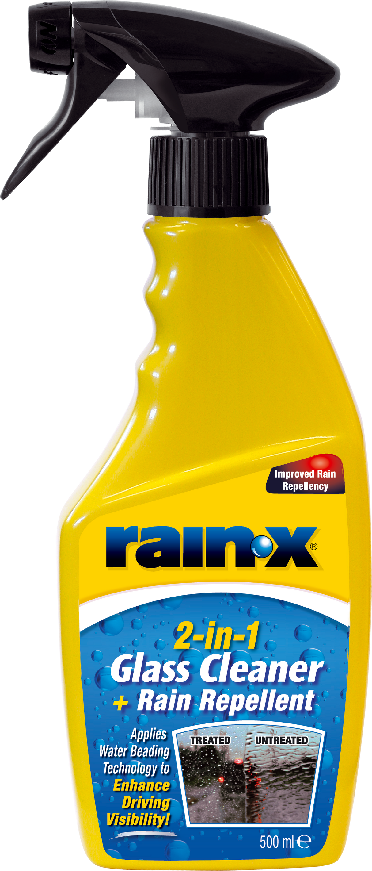Rain-X 2-in1 Glass Cleaner & Rain Repellent 500ml