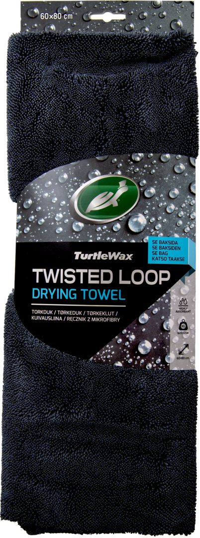 Turtle Wax Twisted Loop Drying towel 60x80cm
