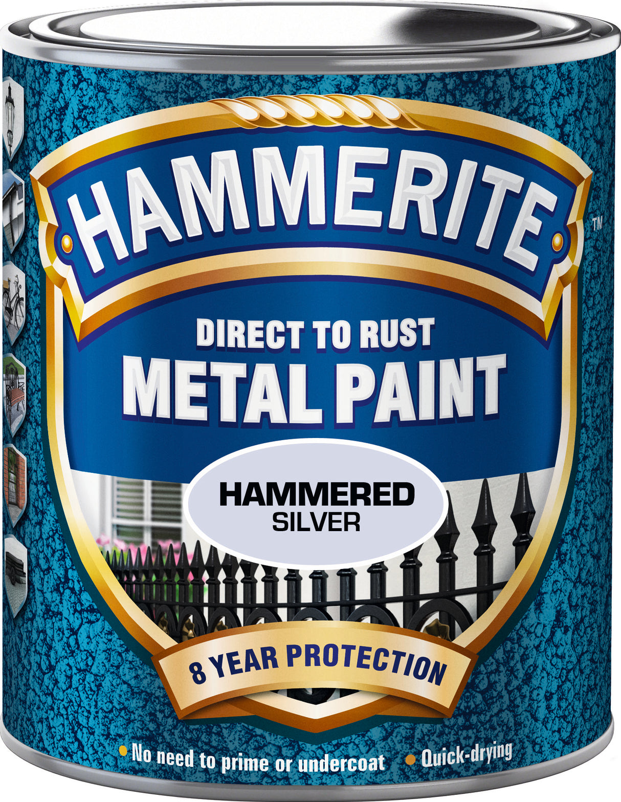 Hammerite Hammarlack Silver/Grå 750ml