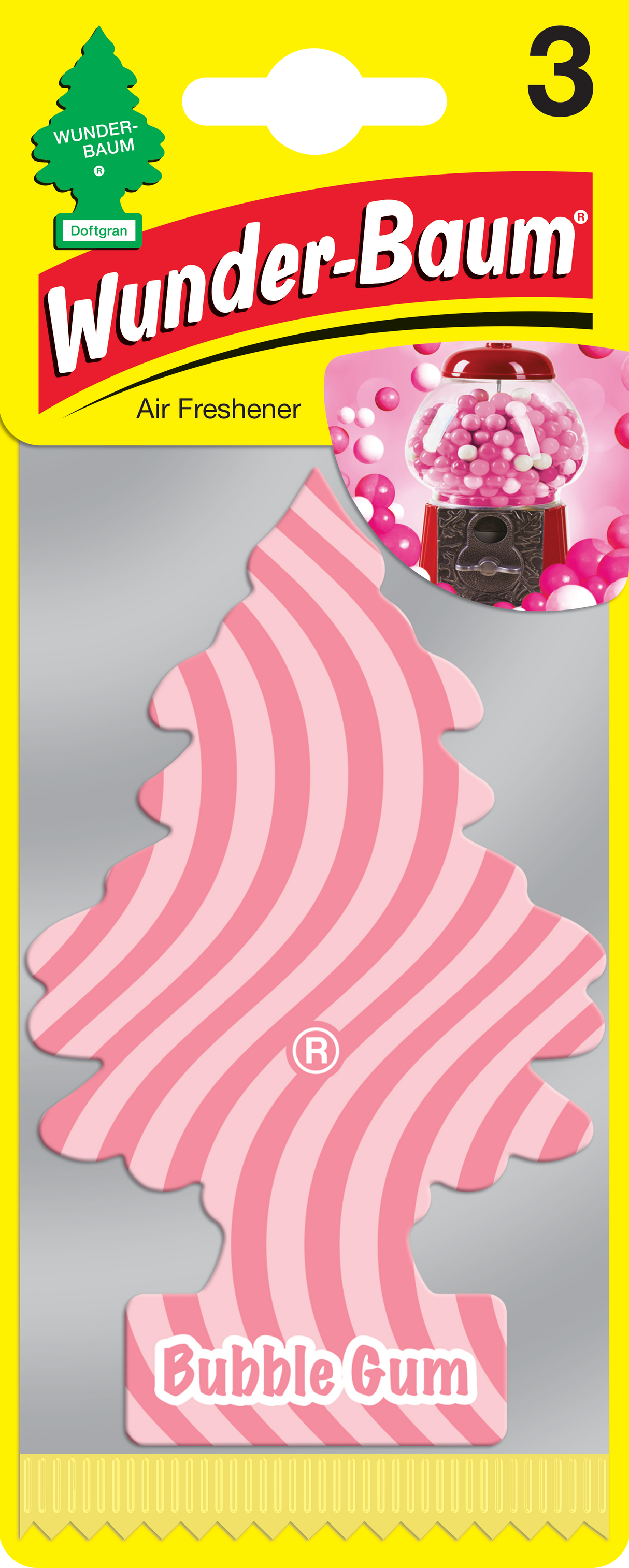 WUNDER-BAUM Bubble Gum 3-pak