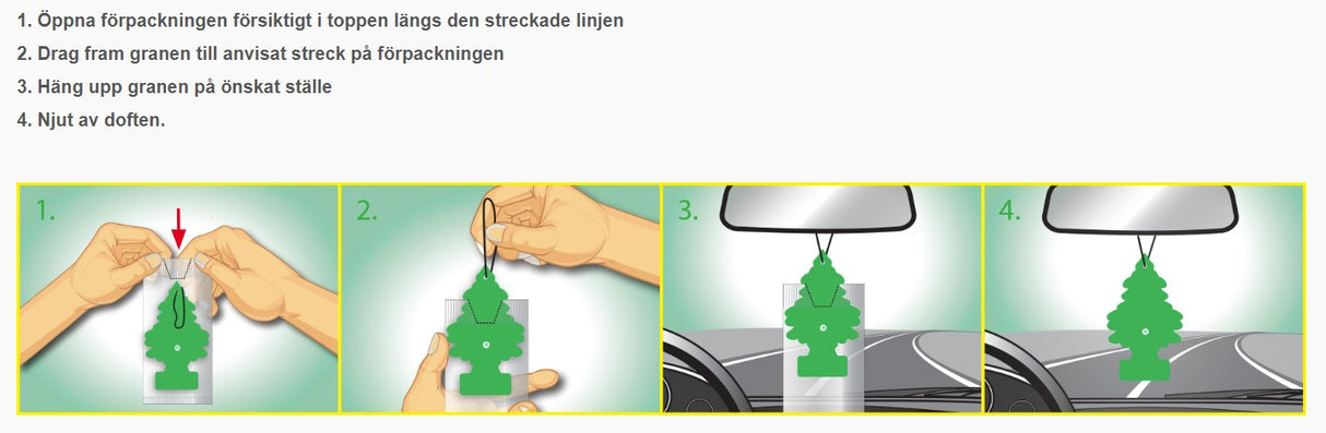 WUNDER-BAUM Black Ice 1-pack