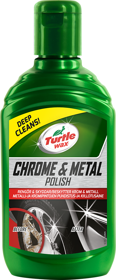 Turtle Wax Chrome & Metal Polish 300ml