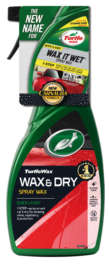 Turtle Wax Wax & Dry Spray Wax 500ml