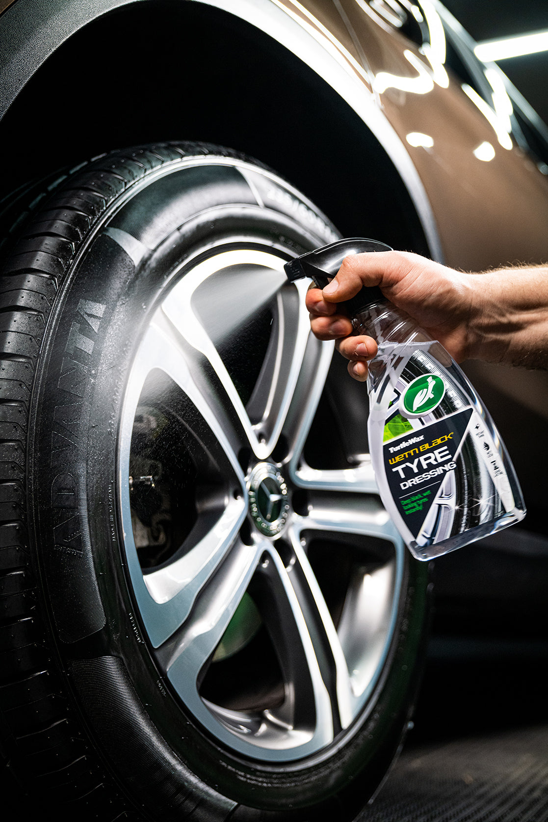 Turtle Wax Wet 'N Black Tyre Shine 500ml