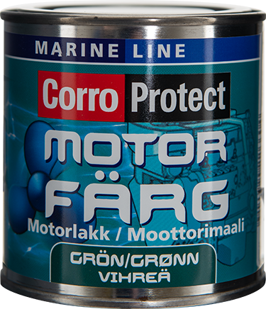 CorroProtect Motorfärg Marin Grön 250ml