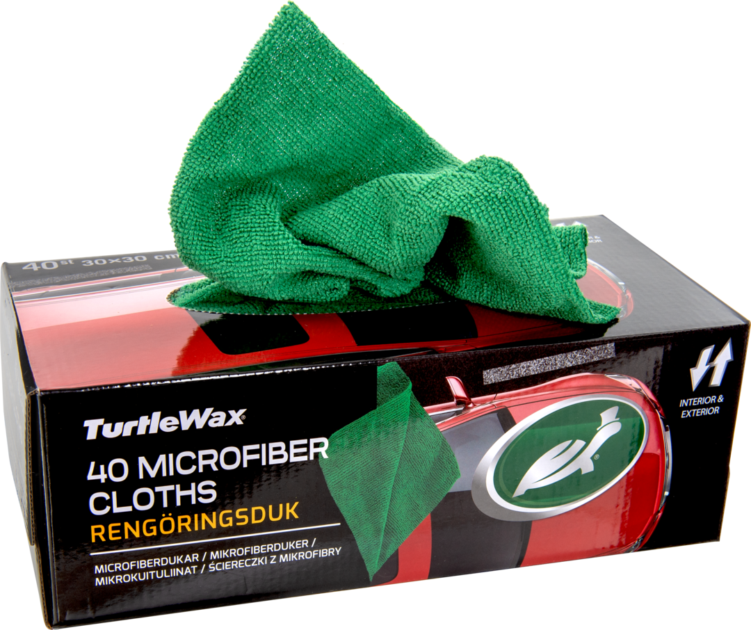 Turtle Wax Microfiber Multi-Pack 40st