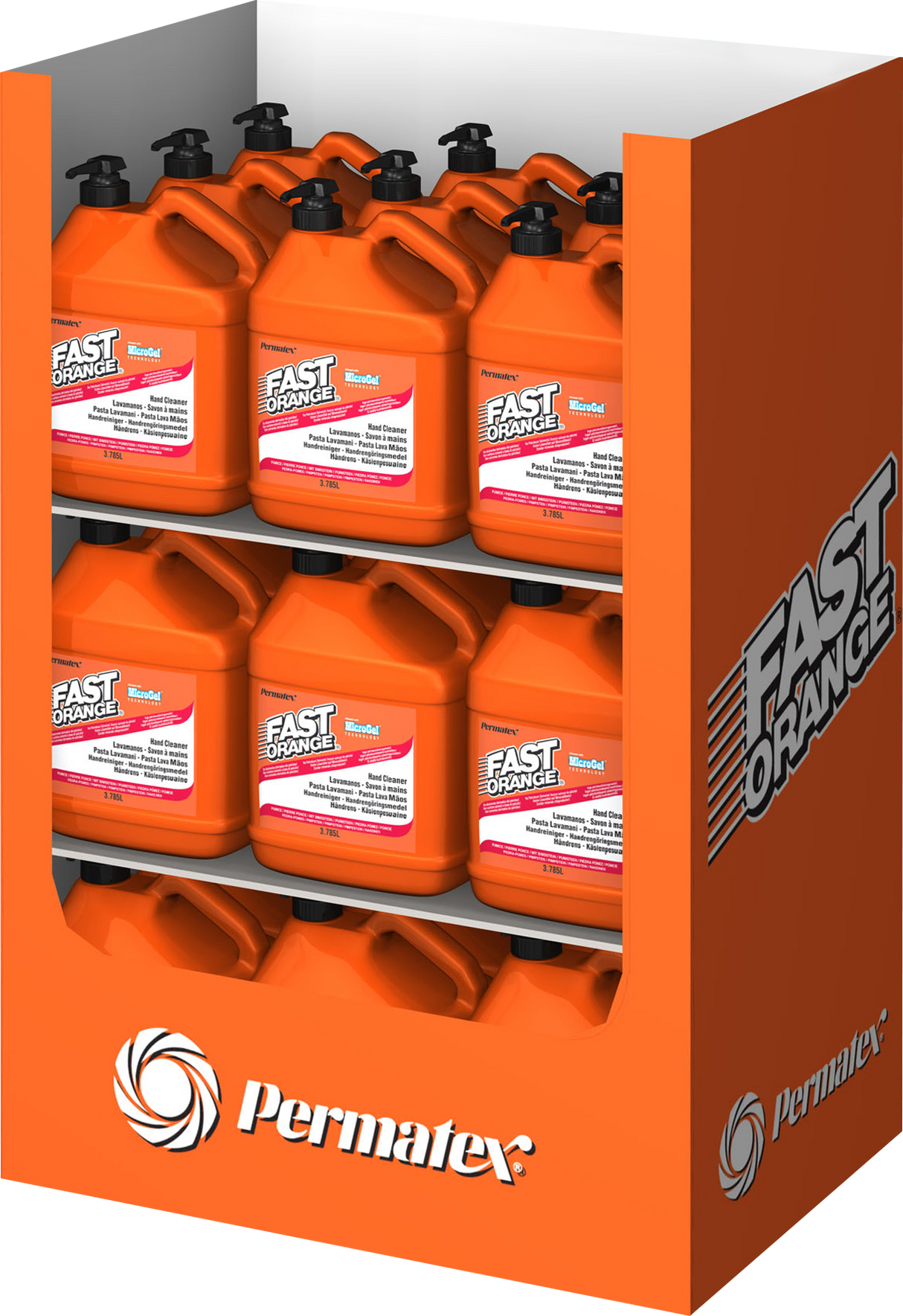 PermatexFast Orange Handrengöring 3,78L Stört 27st