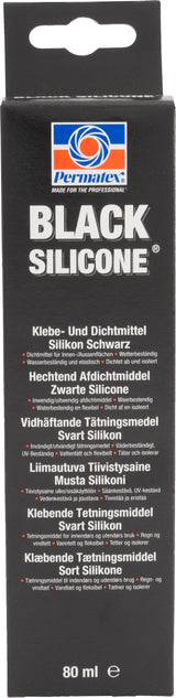 Permatex Svart RTV Silikon 80ml