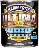 Hammerite Ultima Slätlack Svart 750ml
