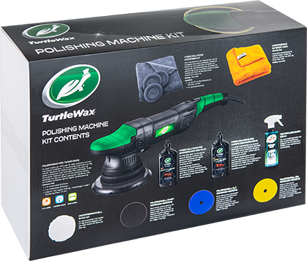Turtle voksmaskine og poleringssæt 2025