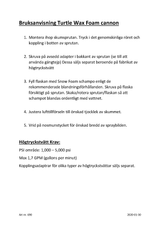 Turtle Wax Foam Cannon - Skumspruta 1 L